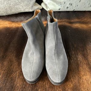 Lucky Brand Dark Grey Booties Size 8.5